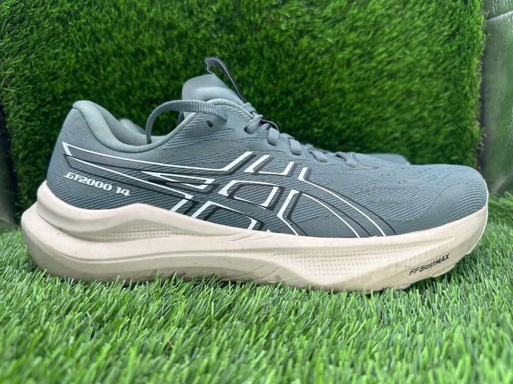 Asics GT-2000 14 1011C056 Athletic Sneaker Men's 9 Gray Mesh Running Training